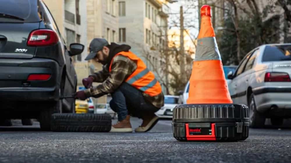 پنچرگیری در محل با امداد خودرو صادق قاسمی در میاندوآب